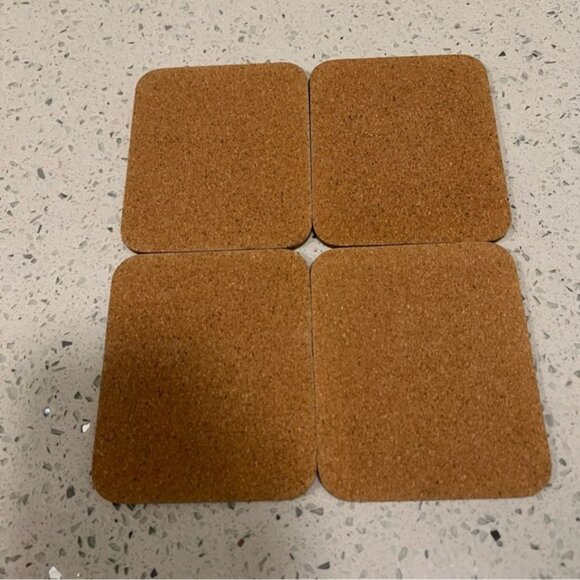 Vintage 1979 RED SKELTON Coaster Set of Four Signed Like New 3.5” - Picture 6 of 8